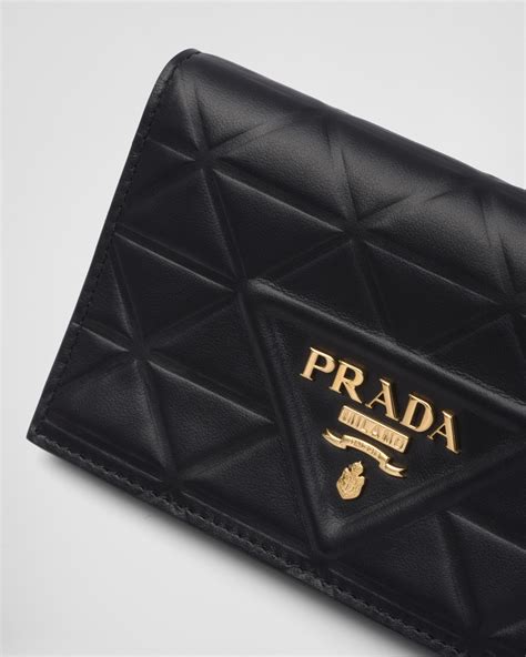 prada personalized wallet|prada small wallet price.